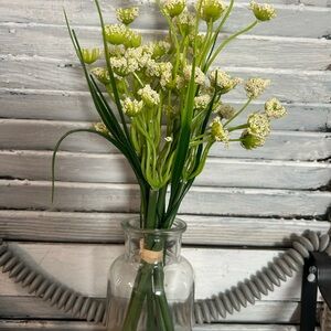 Elegant Green and White Floral Arrangement